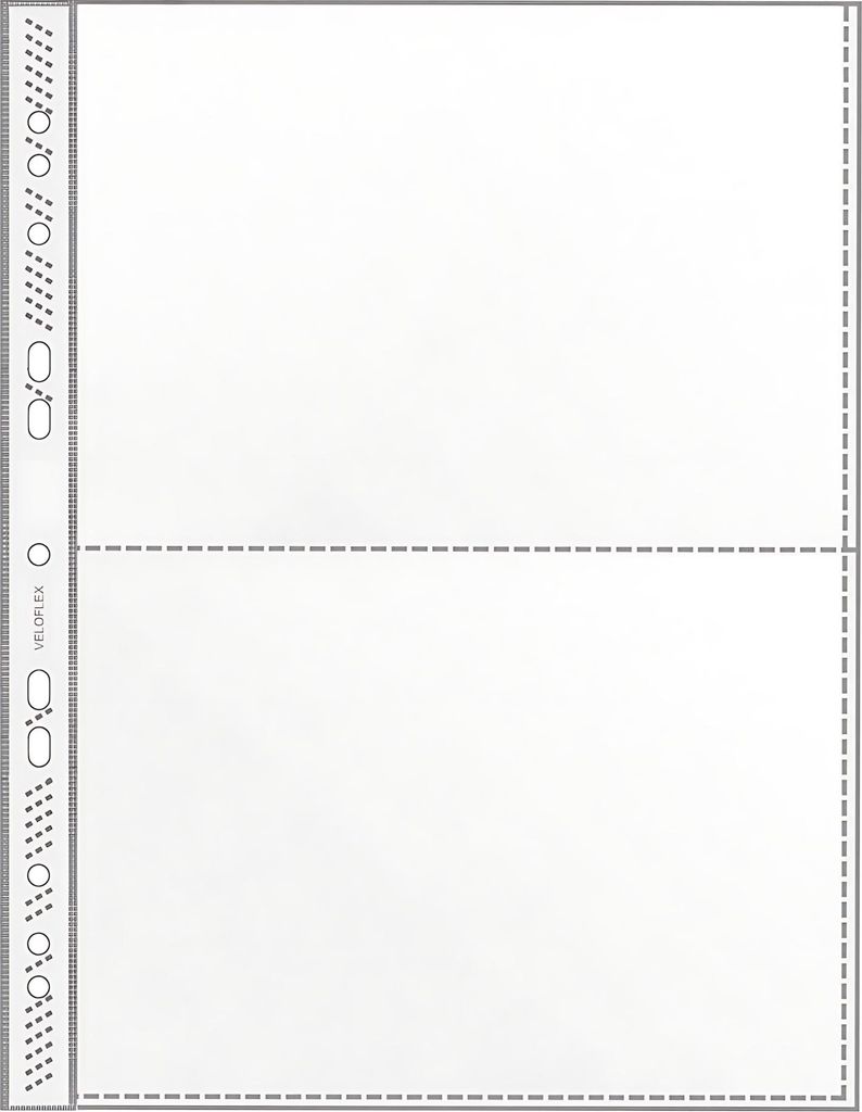 Pochettes porte-documents PP transparent A4 2xA5 paysage Image du produit 