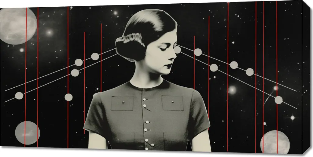 Decorazione Parete Spazio e Astronomia - Quadro Moderno 100x50