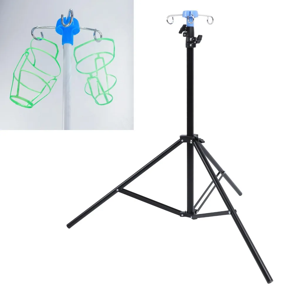 Pied perfusion pliable 75-210 cm : fini l'encombrement médical - 3