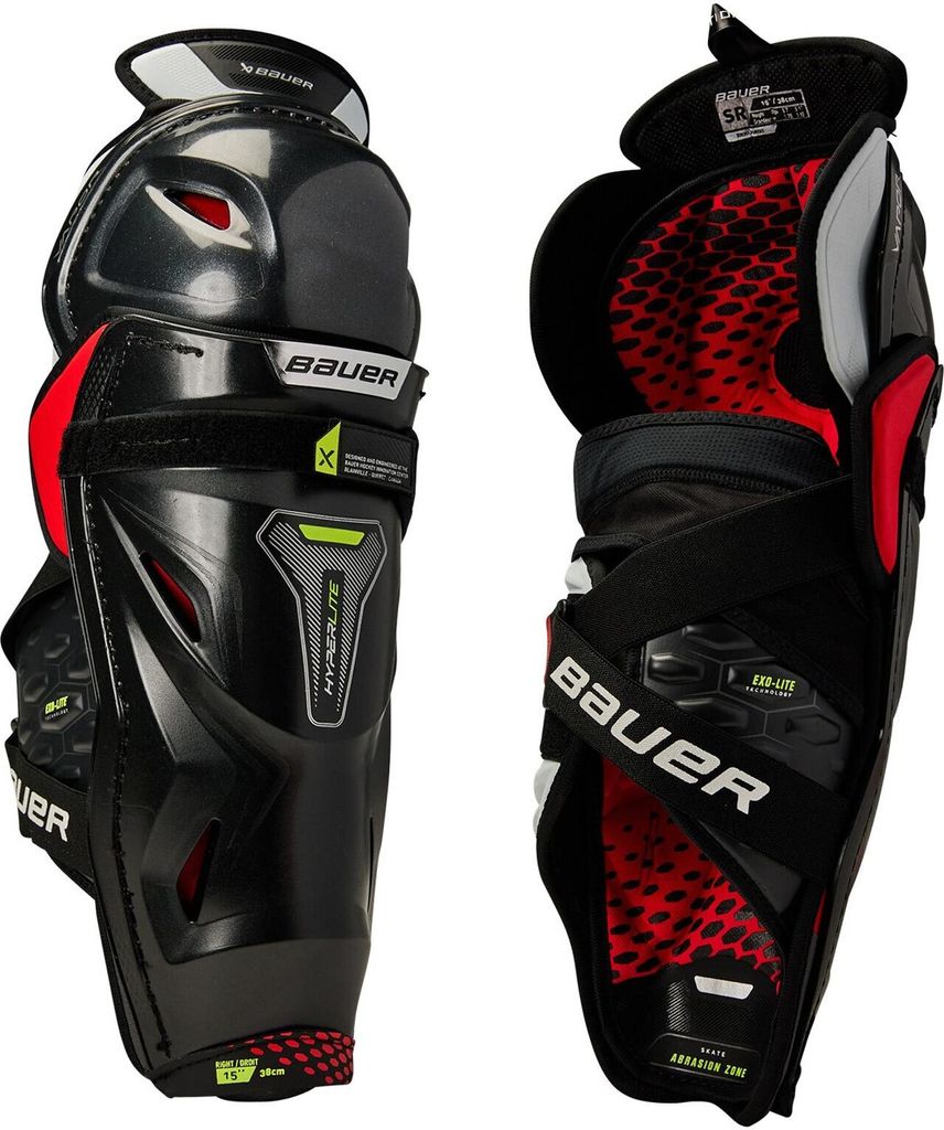 Bauer Vapor Hyperlite Beinschoner Senior, Größe: 16" = 40,6 cm