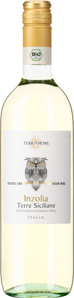 -Inzolia Terre Siciliane IGT TerrAmore Sizilien Weißwein trocken