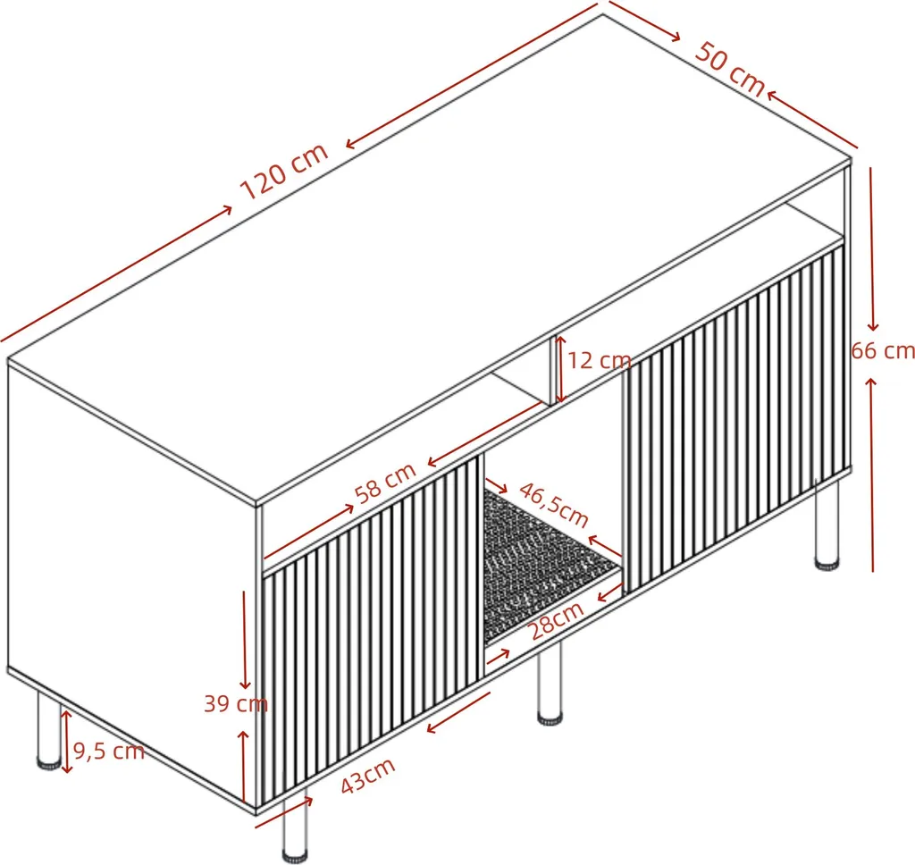 Meuble Anti-Odeur pour Litière Chat, Armoire Blanche avec Rangement - 4