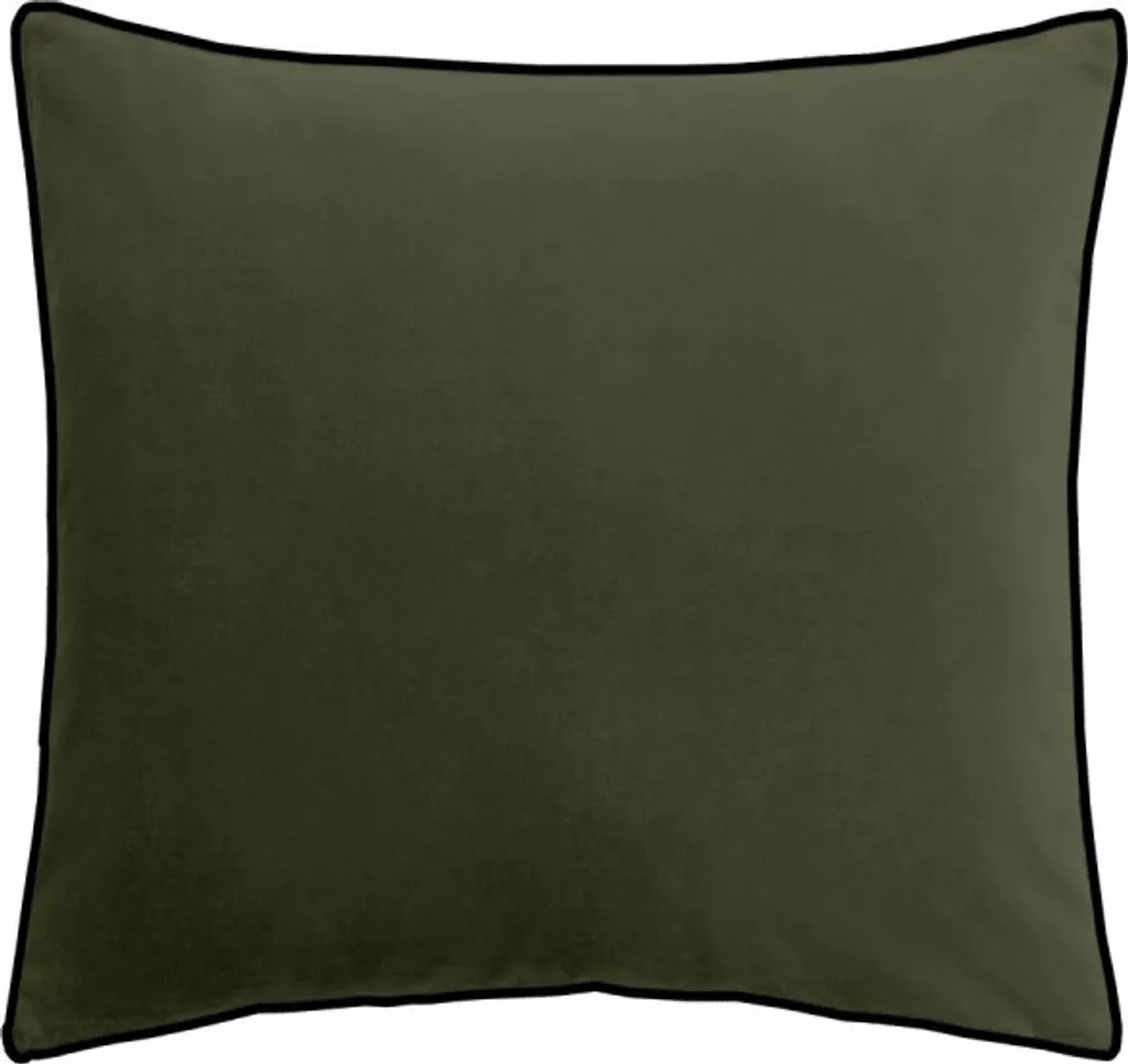 Coussin velours 45x45 orange MATCHA : confort lombaire et déco éclatante