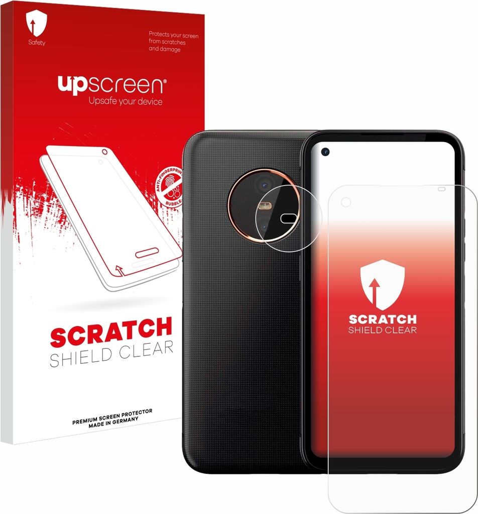 upscreen Schutzfolie für Gigaset GX6 Pro (Display+Kamera) Displayschutz Displayschutzfolie Folie Klar Transparent