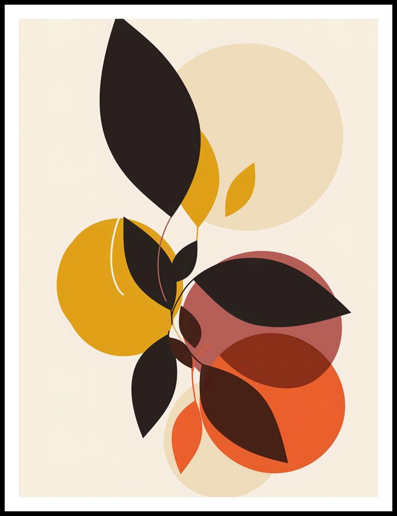 Plakat 75x100cm Morgenröte Gold