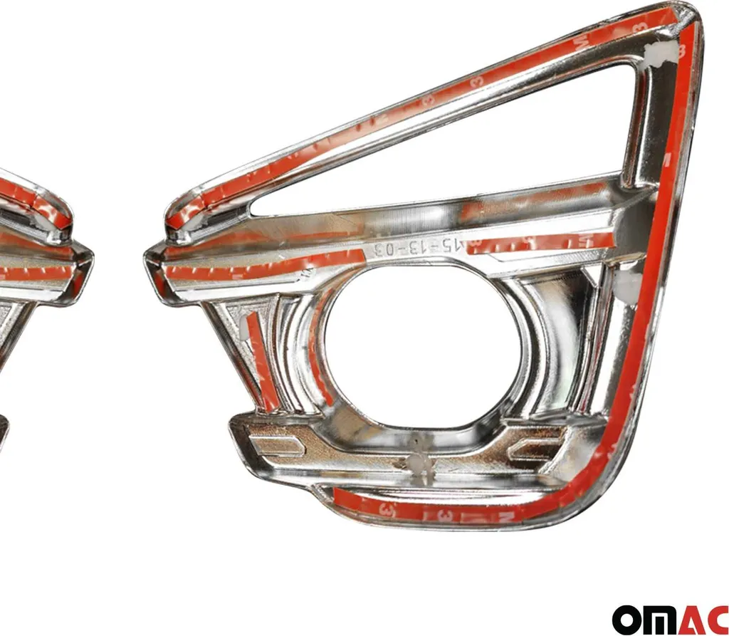 Cornice per fendinebbia per Mazda CX-5 2015-2017 ABS cromo - 6