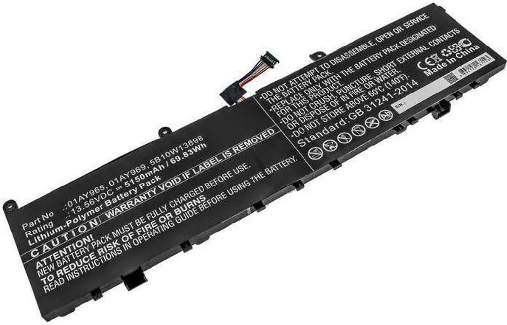 Batterie Lithium-Polymère 5150mAh Haute Performance 69.83Wh CoreParts PC
