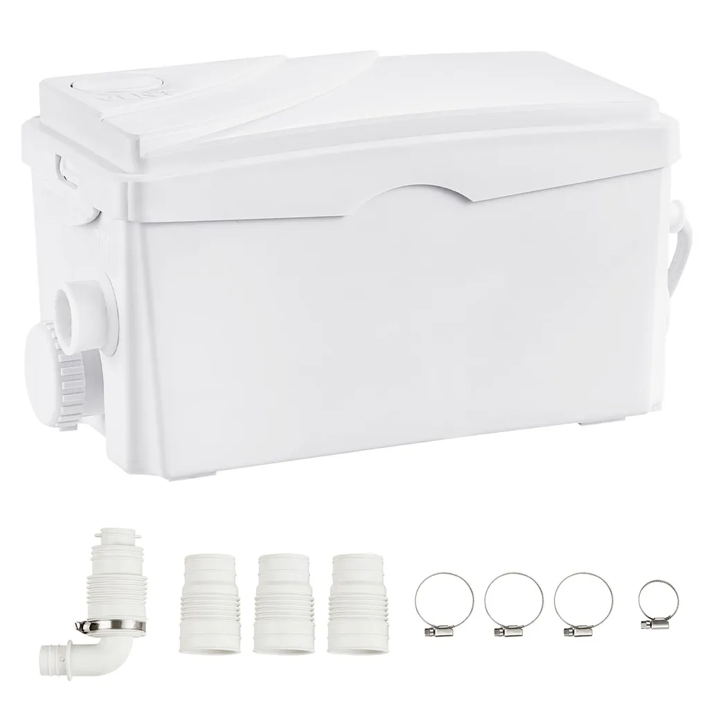 Pompe Broyeur Sanitaire pour Eaux Usées - Station de Relevage Cave 7m
