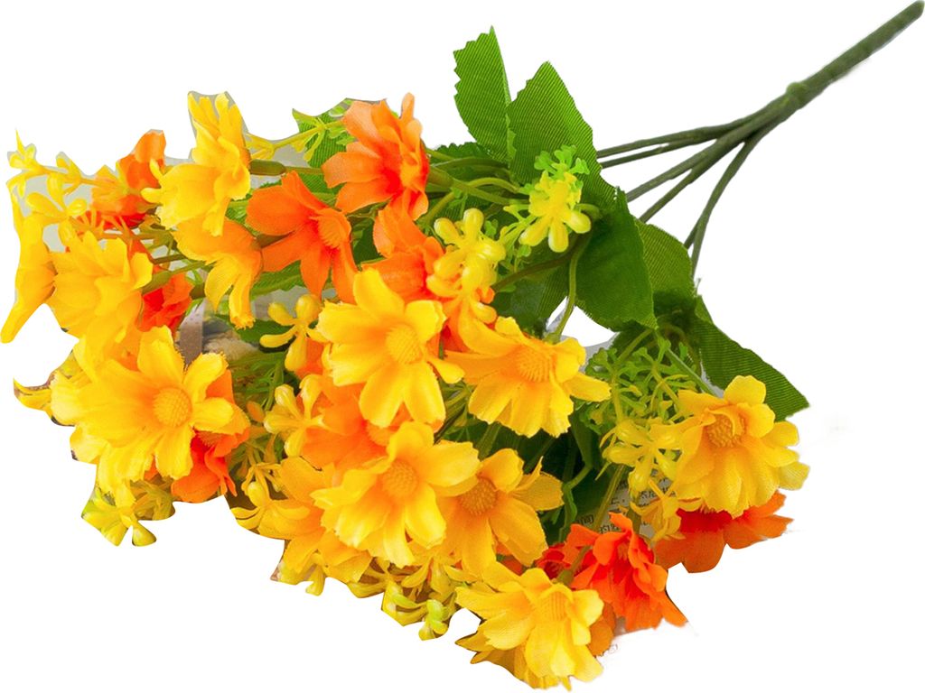 Künstlicher Blumenstrauß, 28 Köpfe, realistische Kunstseide, Blumenschmuck für Hochzeiten, Partys, Zuhause, Büro, Tischdekoration, Kunststoff,...