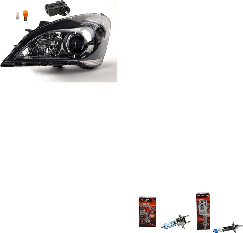 Illuminazione Sicura Kia Ceed 2010: Faro Johns + Osram Night Breaker