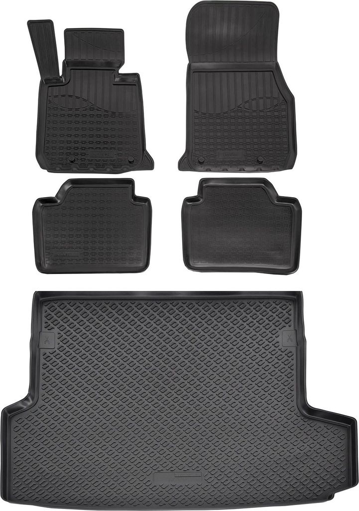 3D Gummimatten Kofferraumwanne Für BMW 3 Serie F31 Kombi Produktbild 