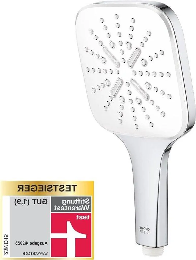 Pomme de douche SmartActive 130 cm³ avec 3 jets de massage relaxants