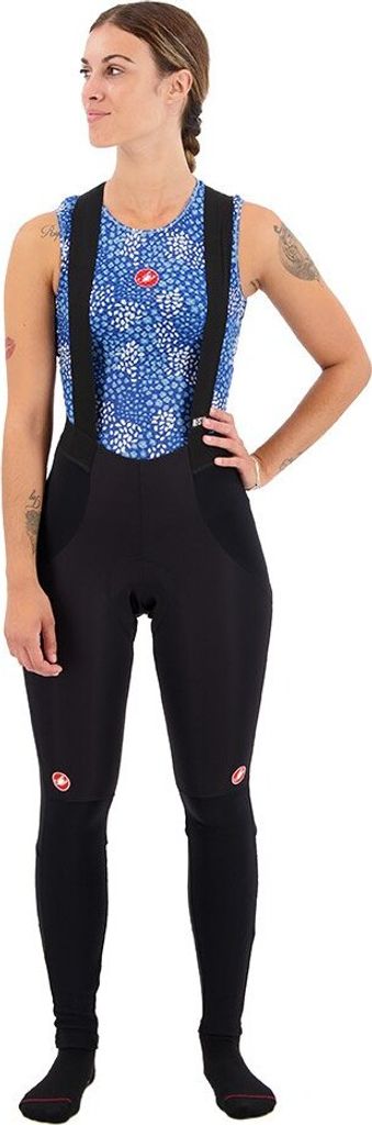 Castelli Sorpasso Ros Lange Trägerhose Schwarz XS Frau Schwarz XS