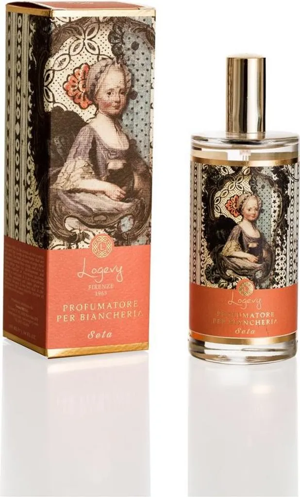 Logevy Spray pour Linge Soie 100 ml aux Notes Fraîches et Délicates