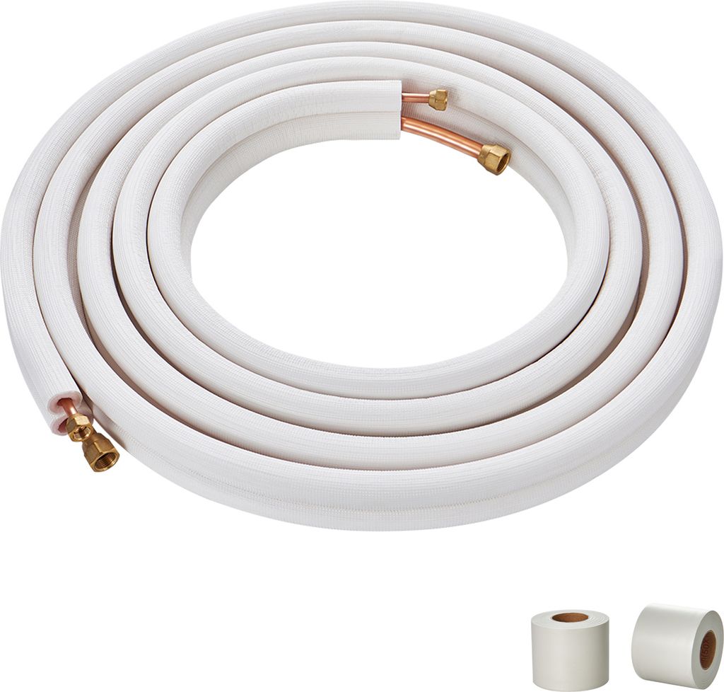 SucceBuy 7620 mm Mini-Split-Leitungssatz, 6,4 mm und 9,5 mm Produktbild 