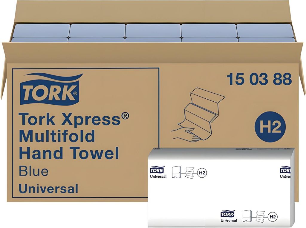 Tork Xpress® Multifold-Handtücher H2 , 2-lagig, 20 × 237 Produktbild 