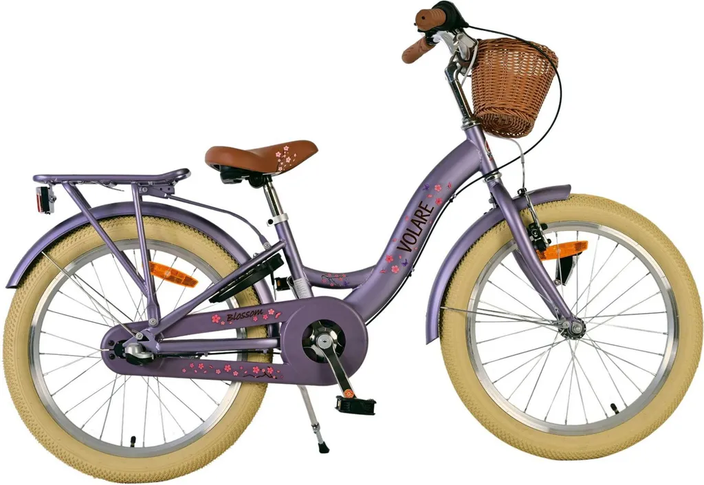 Vélo Volare Blossom violet 20 pouces avec moyeu Shimano Nexus 3v