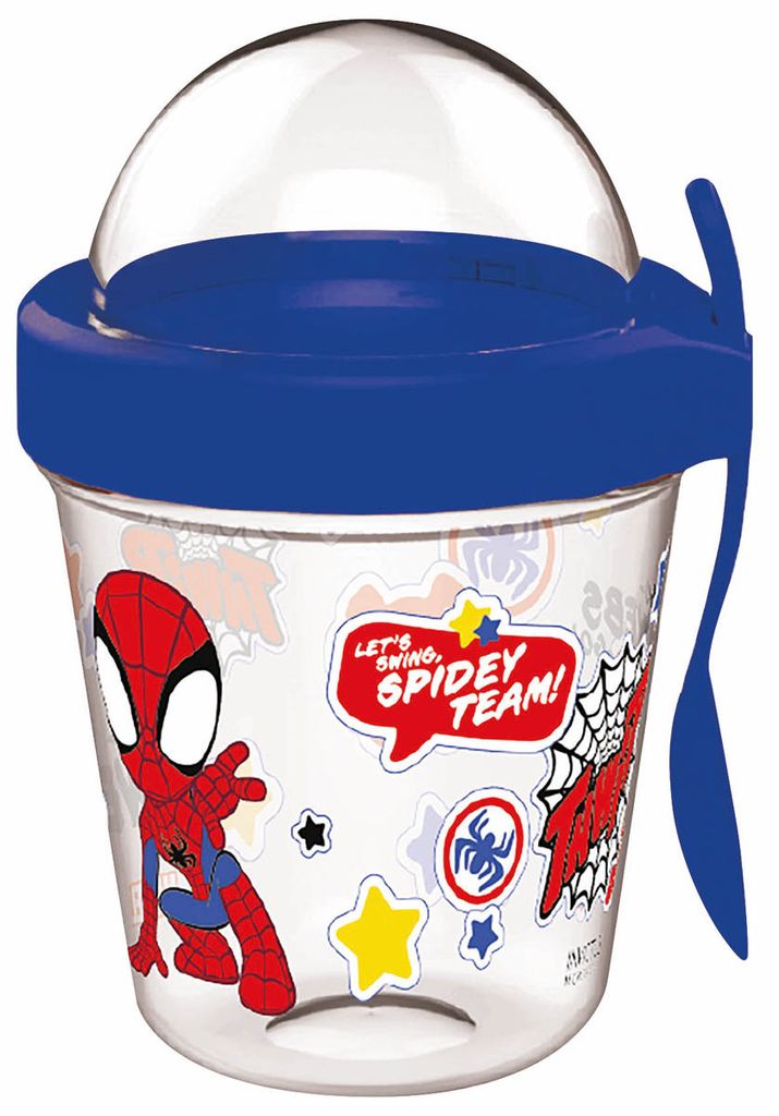 Müslibecher Spidey 350ml Tritan Produktbild 