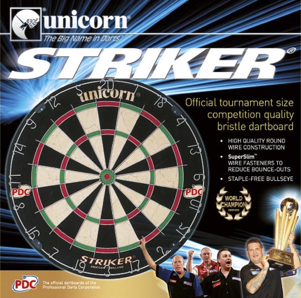 Unicorn dartscheibe Striker Borste 45,7 cm Produktbild 