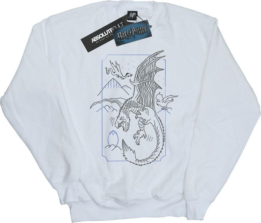 Harry Potter - Sweatshirt für Herren BI27668 (XL) (Weiß)