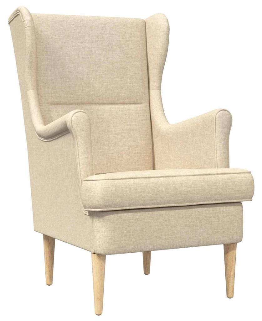 Sessel Creme Stoff - Fernseh- & Relaxsessel DE1278