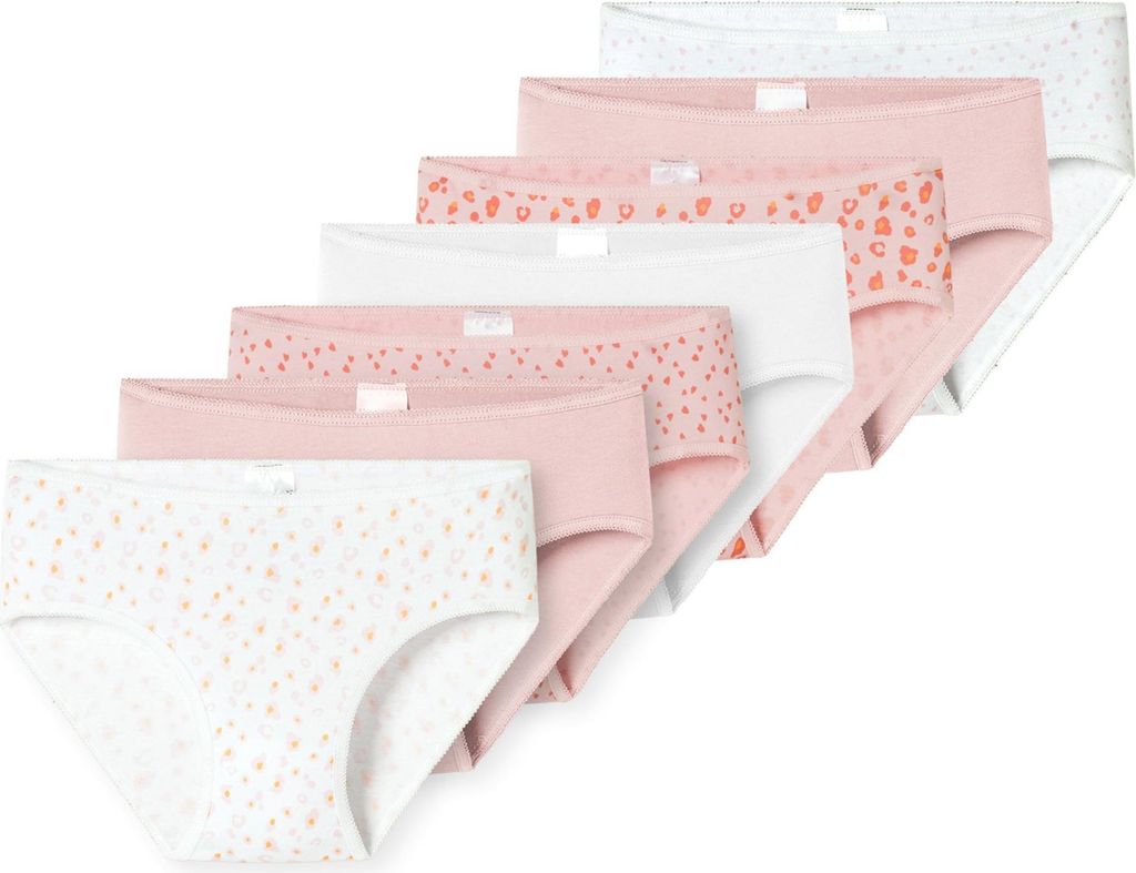 Schiesser Kleinkinder Mädchen 7 er Pack Slips Gr. 104  Produktbild 