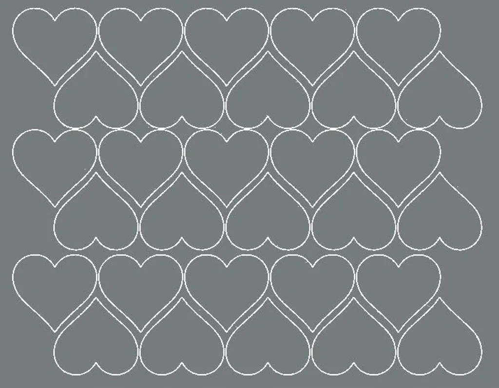 Adesivi Cuore Grigio Opaco 4cm per San Valentino - 30 Pezzi Premium