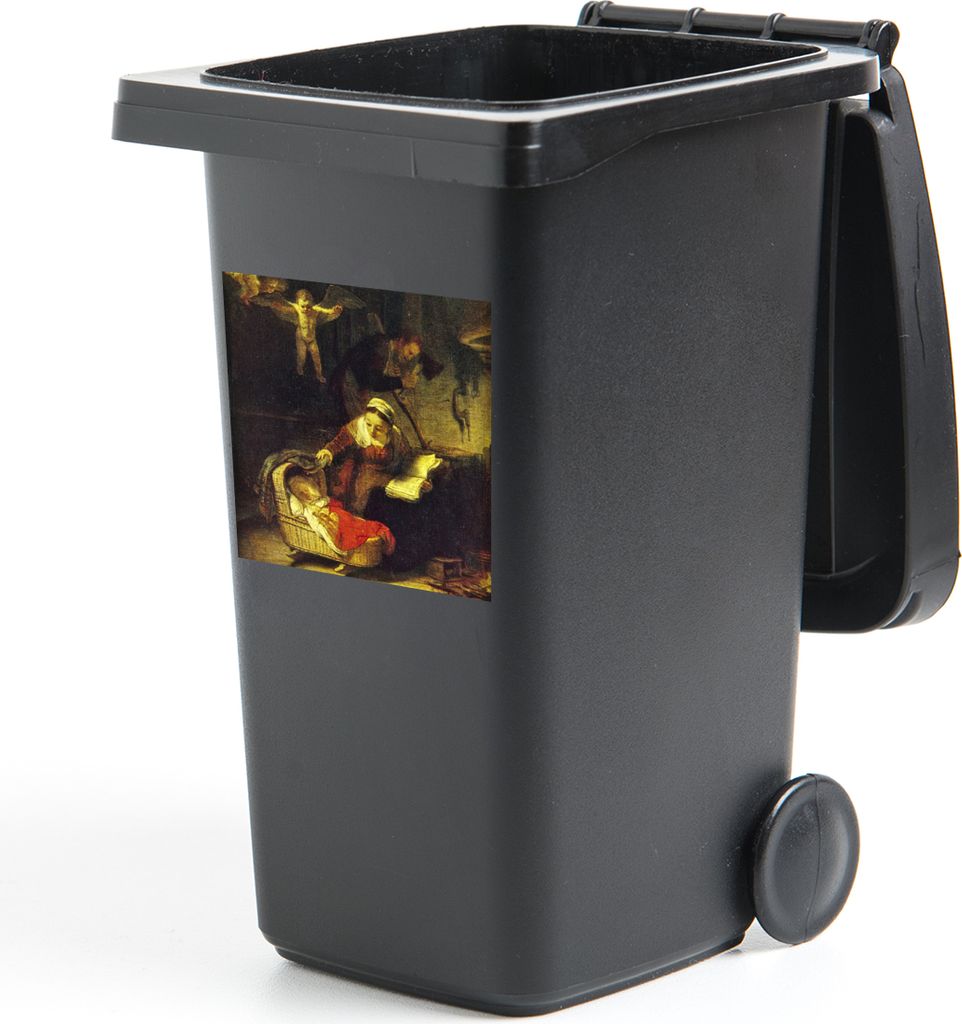 MuchoWow - Abfall-Aufkleber - Container - für Abfallcontainer