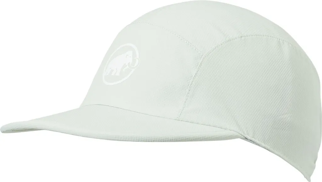 Bonnet Mammut Aenergy Light en tissu respirant coloris sauge argentée