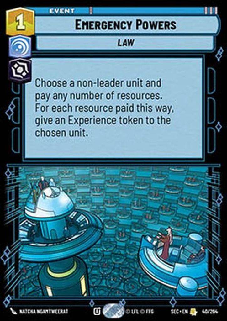 Star Wars Unlimited Emergency Powers