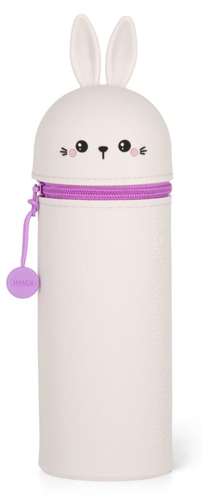 Legami 2IN-1 trousse à crayons en silicone - KAWAII - BUNNY Image du produit 