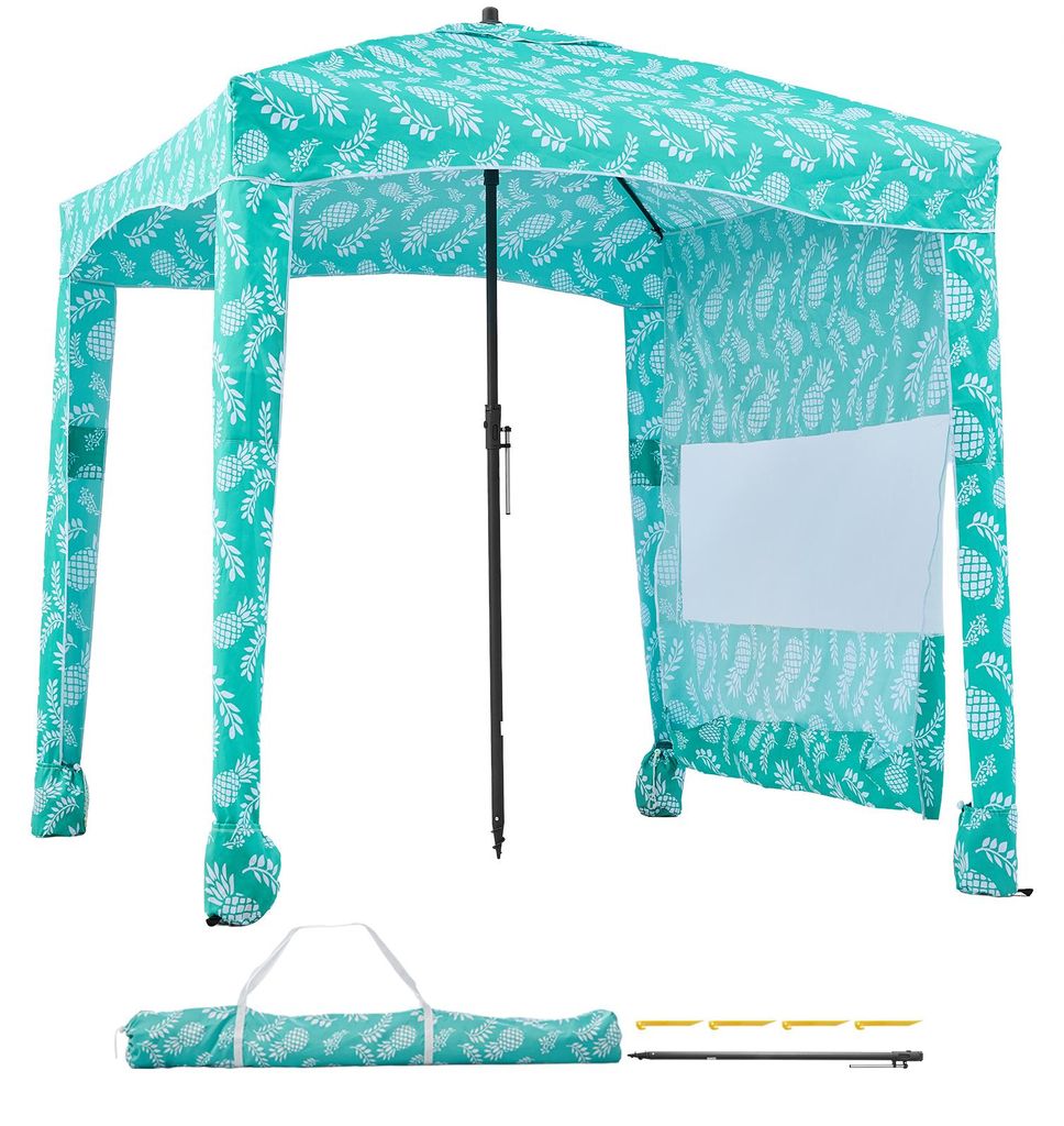 SucceBuy Strand-Cabana, 1,8 x 1,8 m Sonnenschutz mit Produktbild 