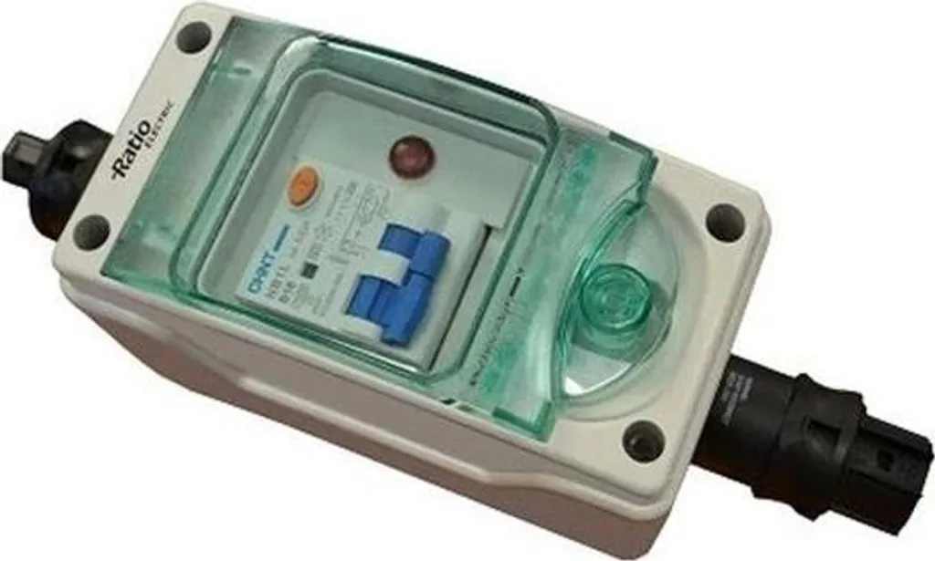 VETUS EOQ1RCBO Système de connexion rapide étanche pour boîte à fusibles