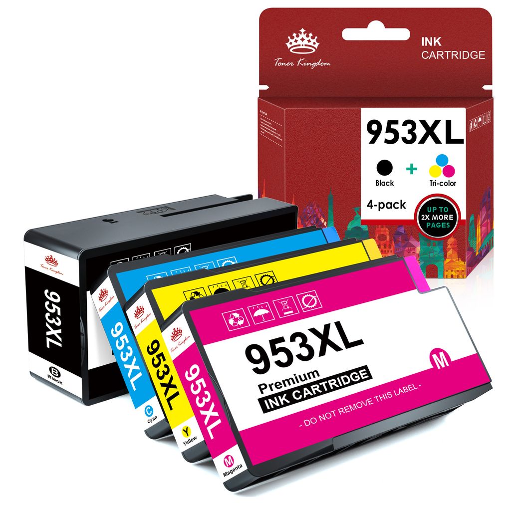 Ink Cartridge Replacement For Hp 953xl 953 Xl To Use With Officejet Pro  7720 7730 7740 8210 8218 8710 8715 8718 8720 8725
