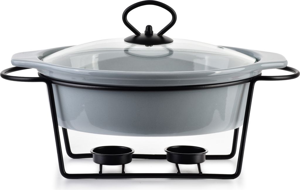 Warmhalteschale Keramik Allesken by MONDEX Modern Kitchen 27,5x18,9x6,6 cm Mehrfarbig 3-tlg. Set