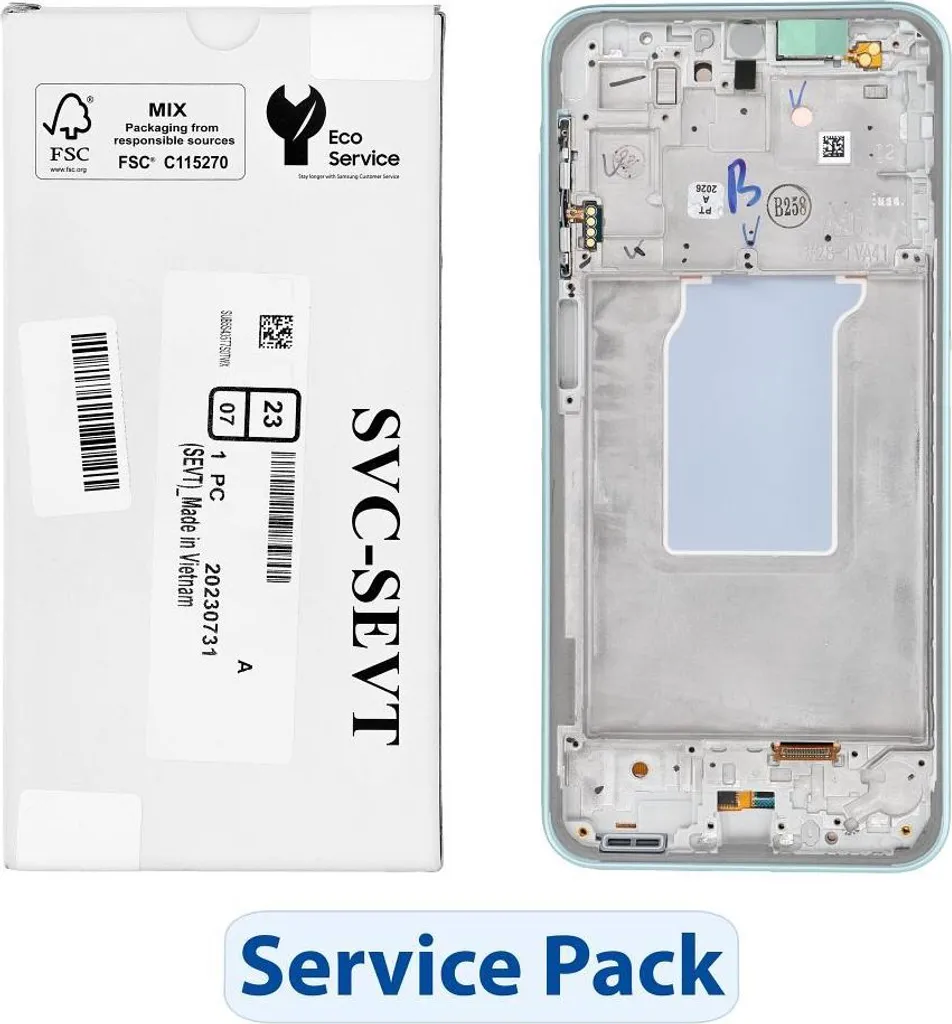 Écran Samsung A26 5G Vert GH82-37049C avec Vitre Tactile et LCD Origine