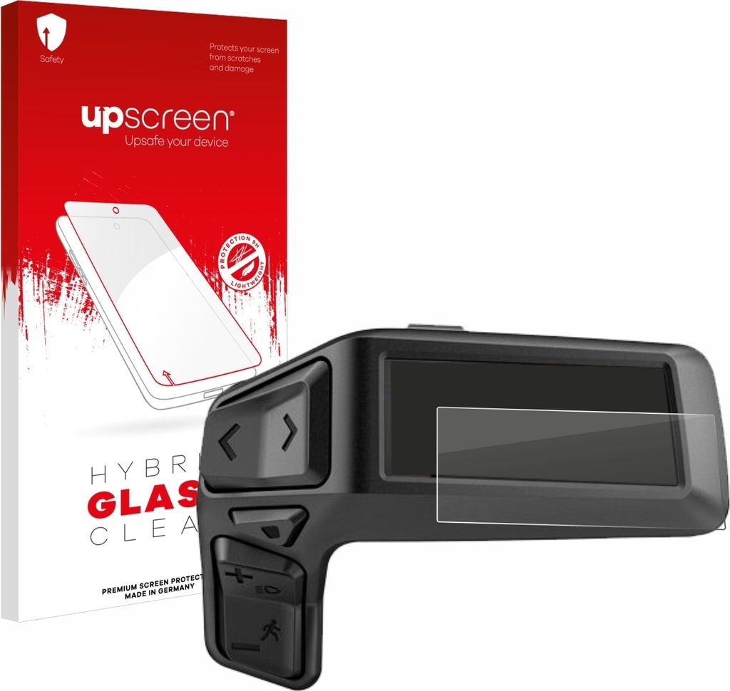 upscreen Schutzglas für Bosch Purion 200 Schutzfolie Panzer Folie Glas Display Schutz klar