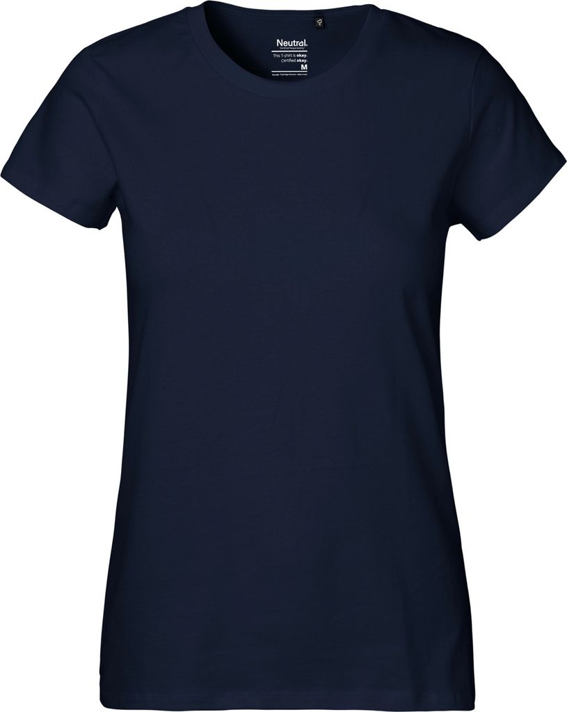 Neutral O80001 | Damen Classic T-Shirt / 100% Fairtrade Baumwolle - Farbe: Navy - Größe: XXL