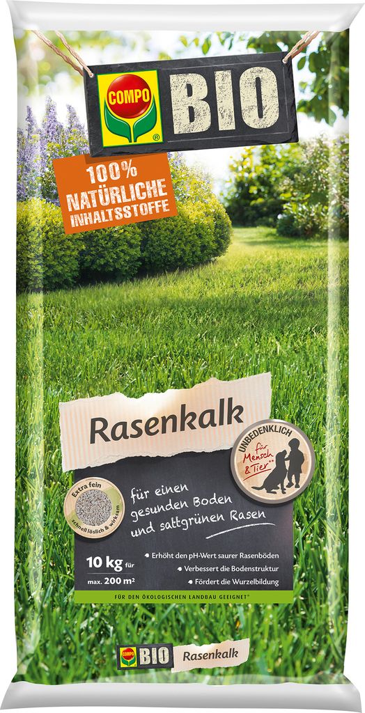 Artikelbild 1 von 'BIO Rasenkalk (10 kg)' aus der Kategorie Bodenverbesserung