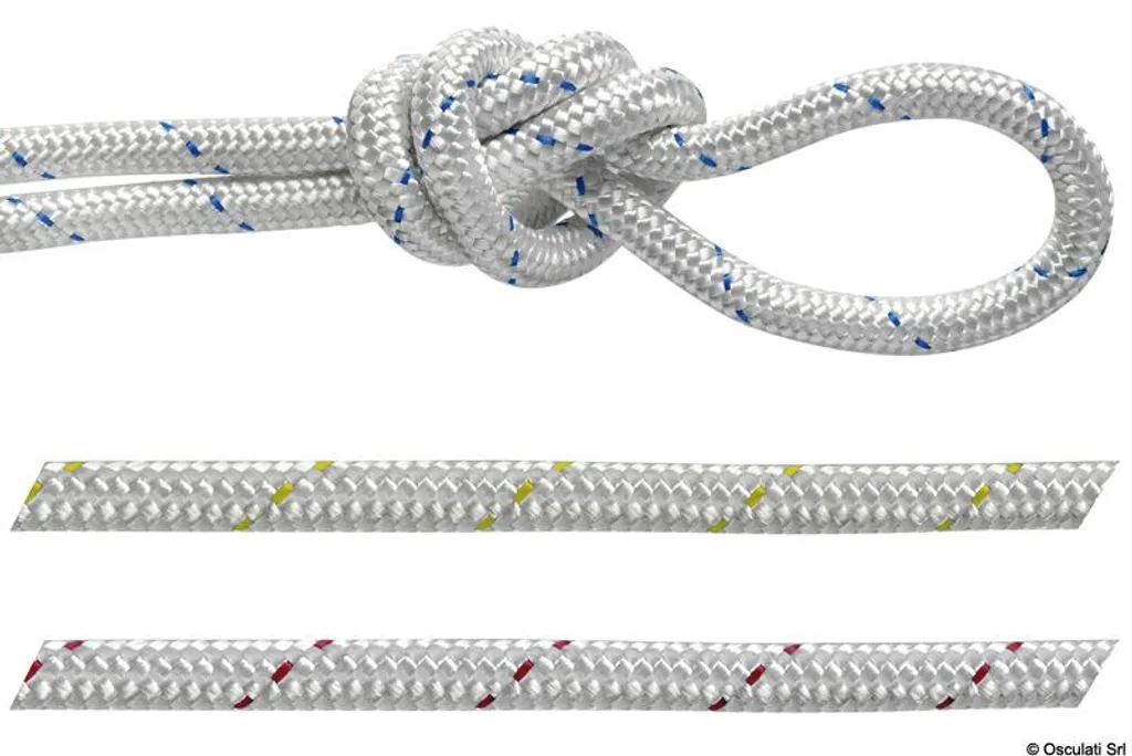 Tresse en polyester 6 mm pour nautisme et jardinage - Bobine de 200m