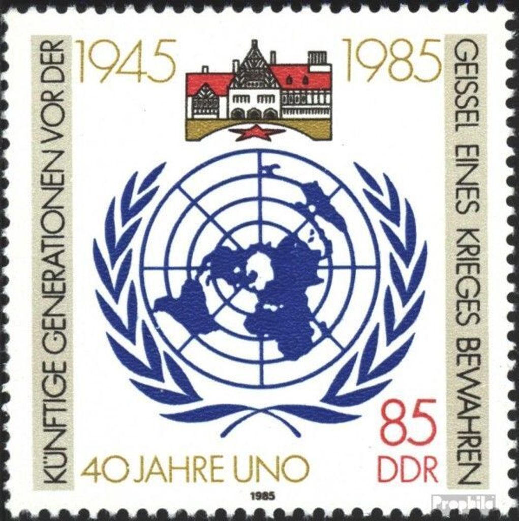 Briefmarken DDR 1985 Mi 2982 (kompl.Ausgabe) postfrisch 40 Produktbild 
