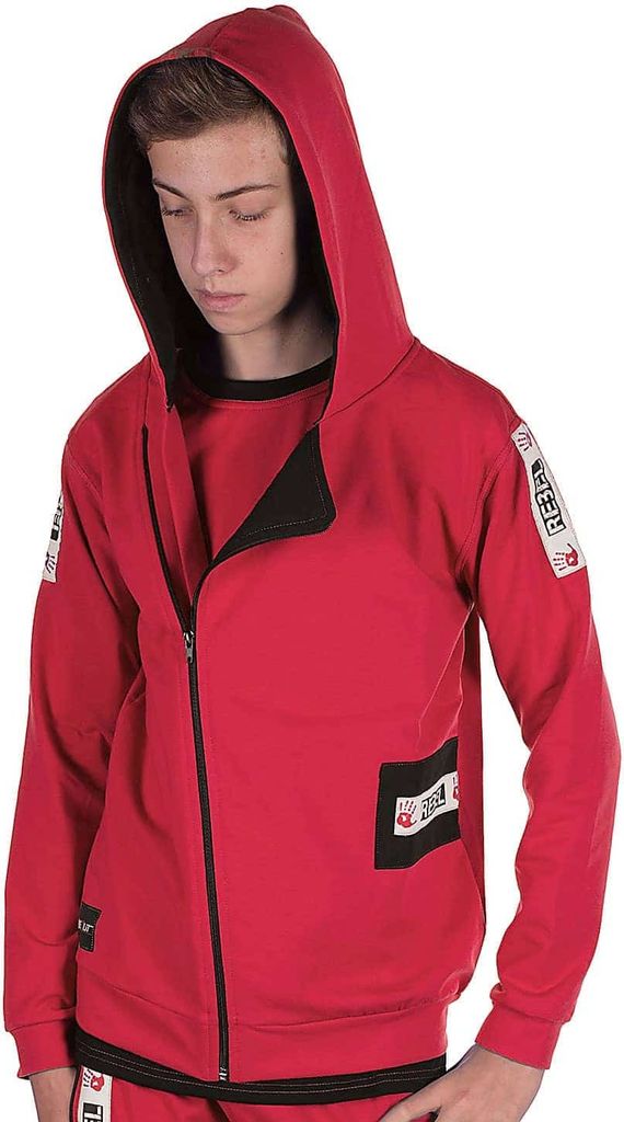 BEZLIT Kinder Jungen Sweatjacke Rebel Rot 128