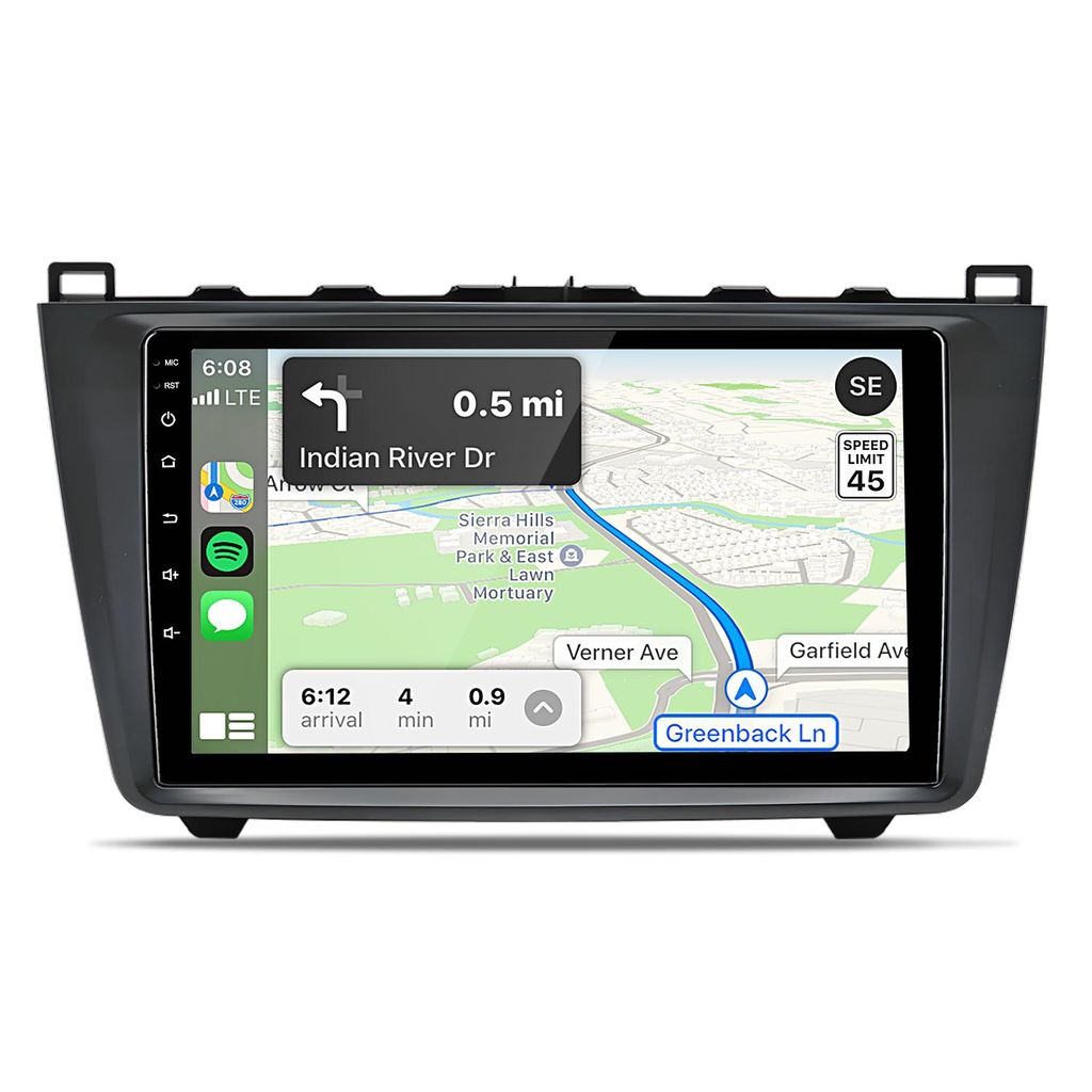 6+128G android15 carplay Für Mazda6 GH 2007-2012 android Produktbild 