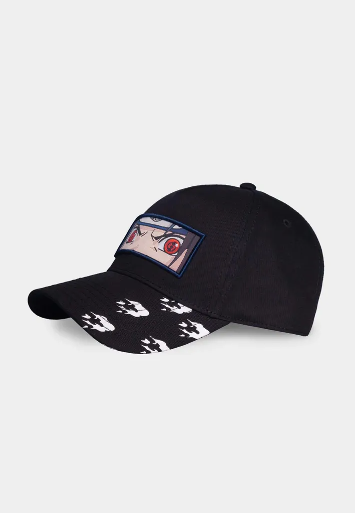 Casquette Naruto Sasuke en Coton Premium avec Broderie Haute Définition Noir