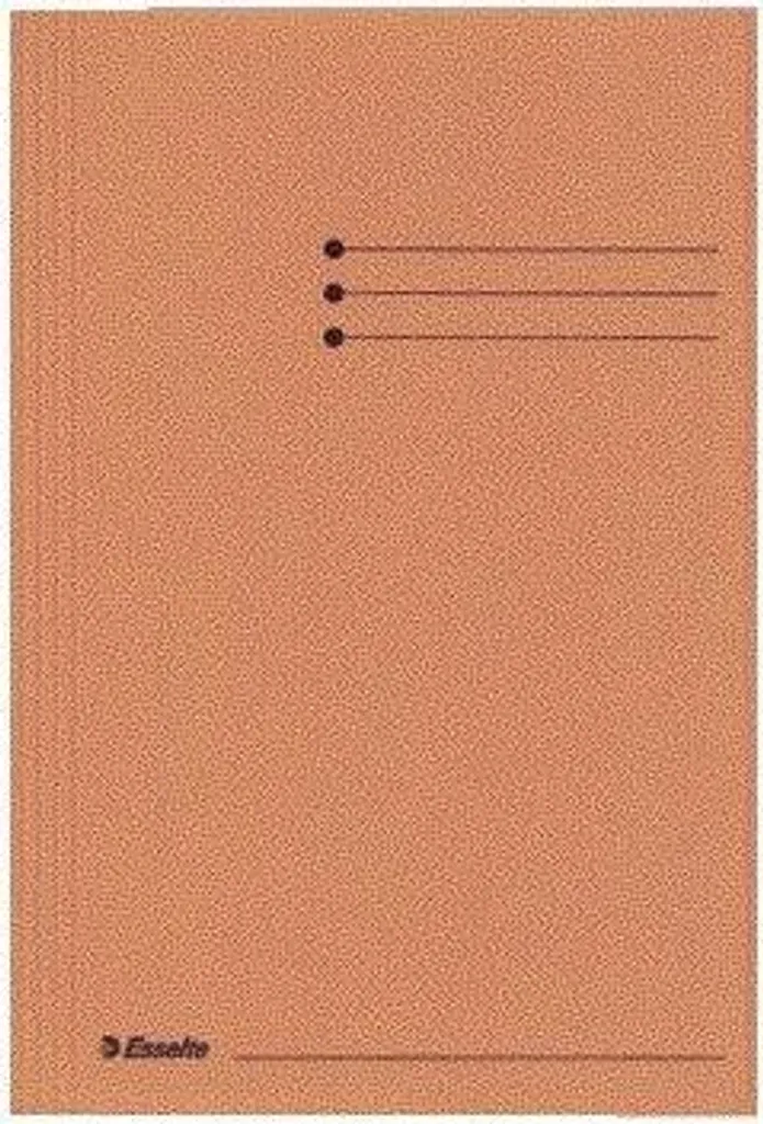 Chemise de classement Folio Orange pour bureau - Organiseur Documents