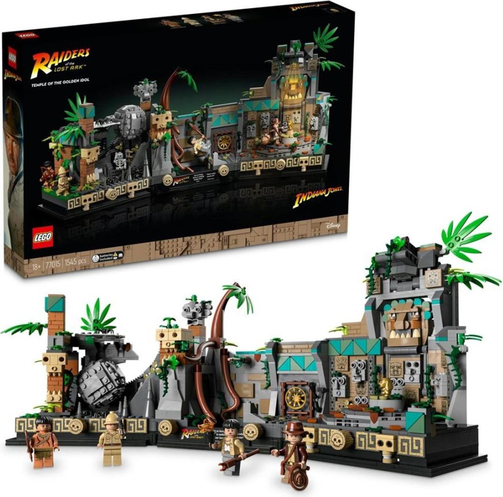 LEGO Indiana Jones 77015 Temple de l'idole d'or Image du produit 