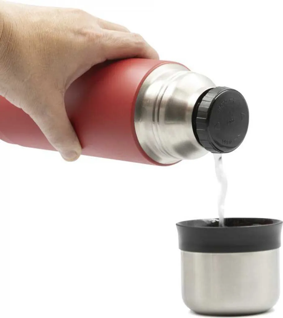 Laken 1l Thermos Rosso Rosso Taglia unica