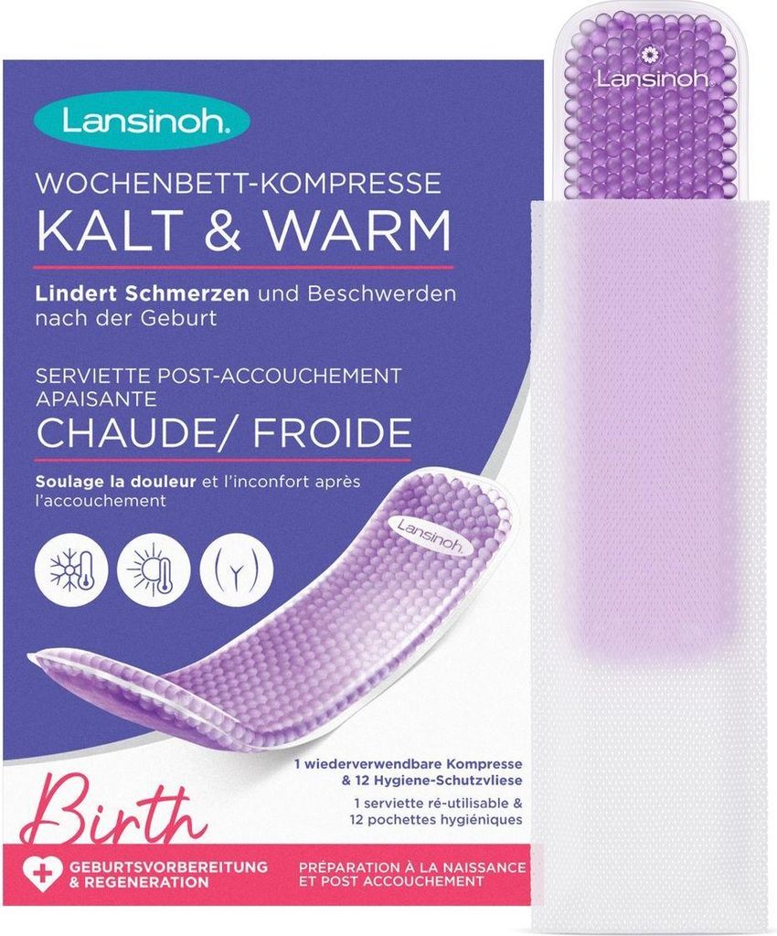 Lanisnoh Wochenbett-Kompresse Kalt & Warm Produktbild 