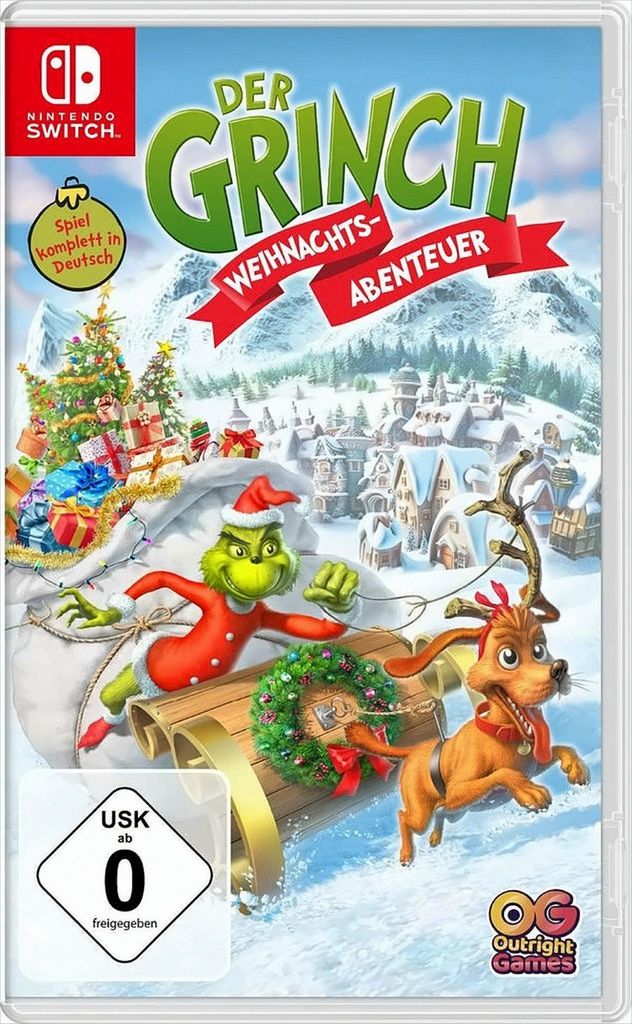 Der Grinch: Weihnachtsabenteuer  Switch Produktbild 