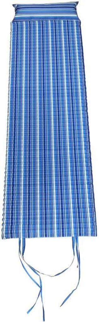 ACRA L02/1-MO Strandliege mit Kopfstütze, blau Produktbild 